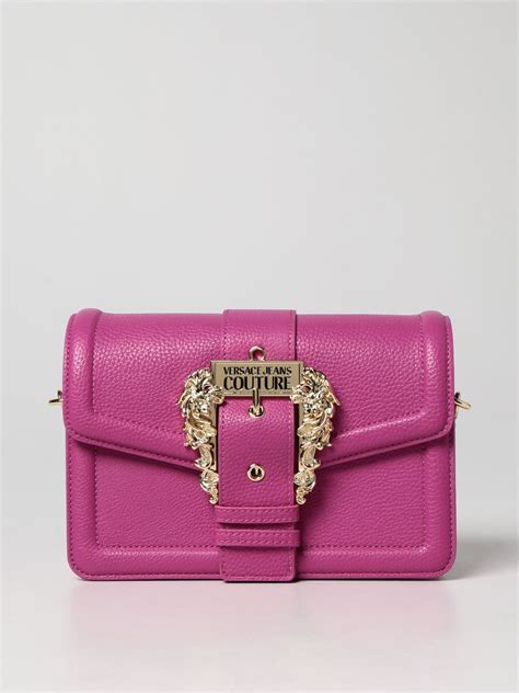 versace jeans pink handbag|versace jeans couture bags usa.